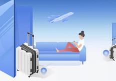China Eastern Airlines has upgraded its "luggage door-to-door" service: Passengers can now travel empty-handed