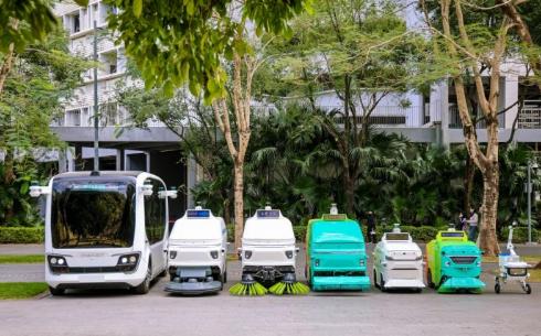 Kuwa successfully defended its title as the champion of all tracks in the Shenzhen International AI Sanitation Robot Competition