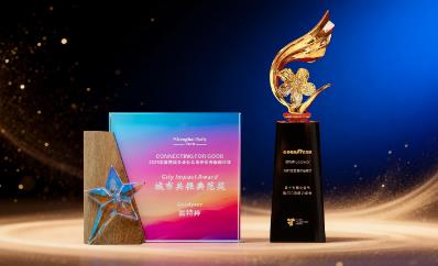 Goodyear has won two corporate social responsibility awards in China.