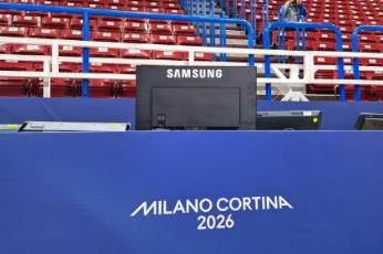 Samsung Display provides support for real-time officiating and broadcasting at the 2026 Milan Cortina Winter Olympics.
