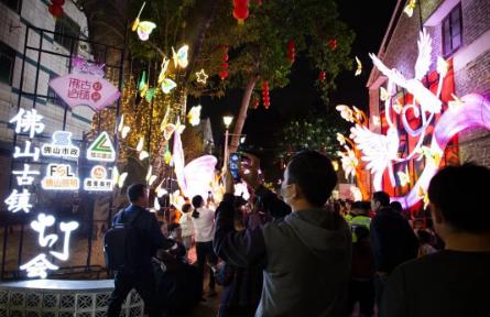Light and shadow reflect a good relationship; 68 years witness the original aspiration - Foshan Lighting illuminates the 2026 Ancient Town Lantern Festival with "Light of the Era"